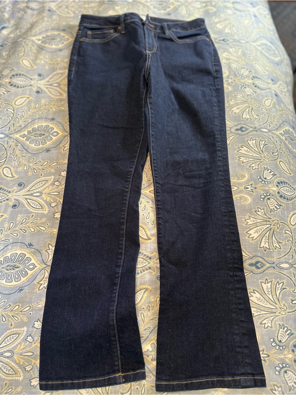 Ann Mashburn Indigo Bootcut Denim, 28